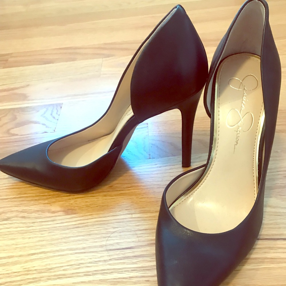 Black Jessica Simpson heels. Never worn!